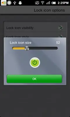 Lock Screen Widget android App screenshot 1